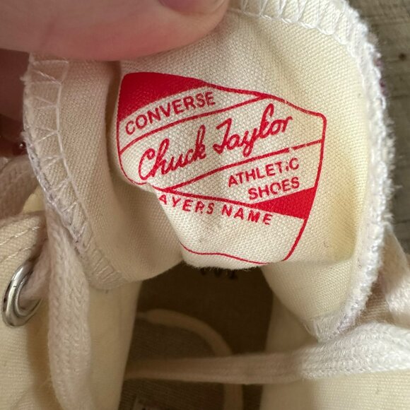 Converse Chuck Taylor All Star High Top Sneakers Size 10 Unisex Canvas Multicolo - Picture 4 of 11